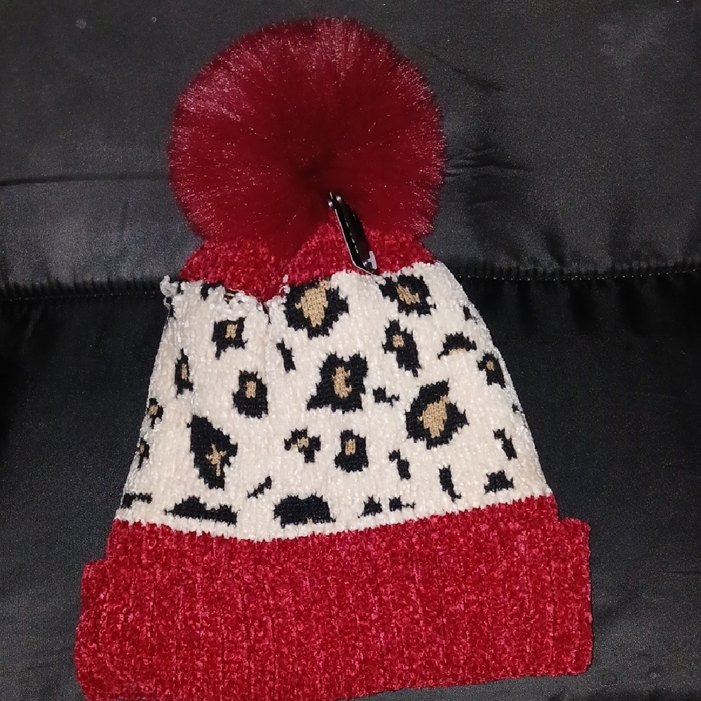 Leopard Print Beanie